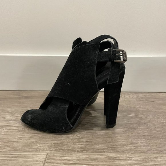 All Saints Ulla Suede Sandal 37 | 7 - Picture 3 of 6